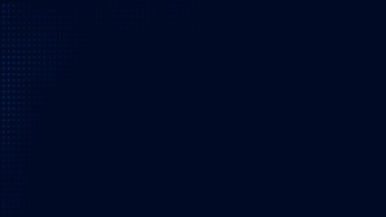 Dot blue pattern screen led light gradient texture background. Abstract  technology big data digital background. 3d rendering.