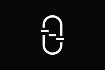 Minimal Innovative Initial ZE logo and EZ logo. Letter ZE EZ creative elegant Monogram. Premium Business logo icon. White color on black background