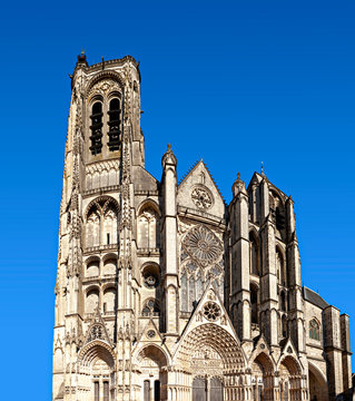 View On Bourges Cathedral