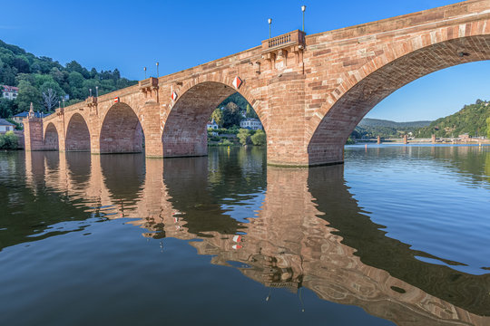 Alte Br&uuml;cke in Heidelberg am Neckar