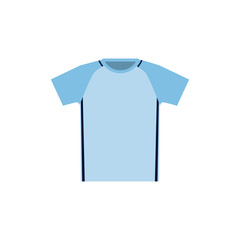 Soccer kit team shirt mock up. Vector Illustration.