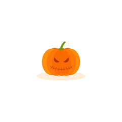 This is a pumpkin on white background.