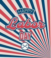 Happy Labor Day Background Vector design
