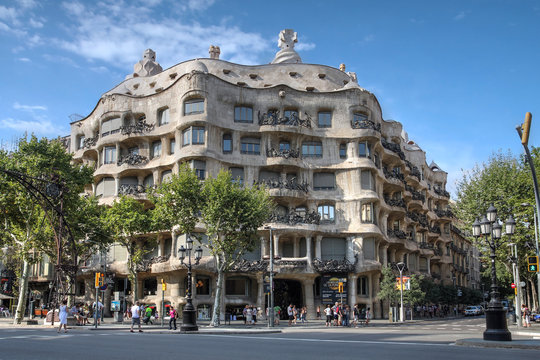 Casa Mila, Barcelona, Spain