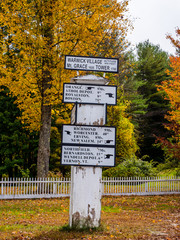 Autumn in New England by Constantine