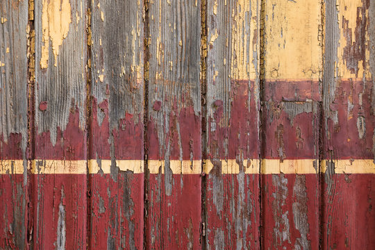 old wooden wall
