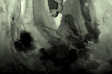 background image on canvas with strokes of oil paint