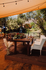 Detalles de mesas de boda