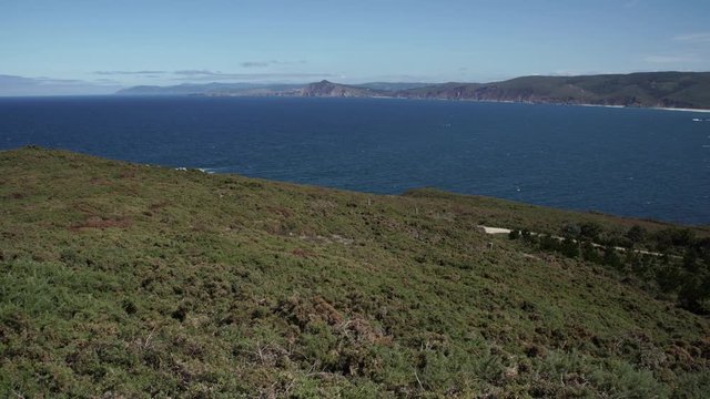 Galicia. Coastal Landcape in Cape of Prior. Galicia,Spain