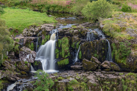 Waterfall in the Scottish Highlands