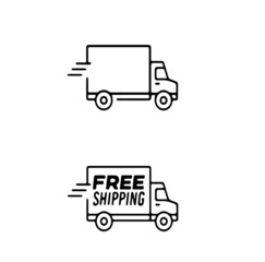 delivery truck icon
