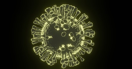 3d rendered illustration of Coronavirus