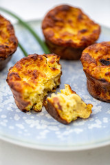muffins courgette