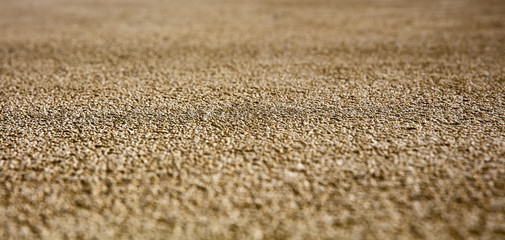 Horizontal background textured of stone wall, copyspace ready for design, wallpaper, advertising. Surface of cement, house wall in close up, macro . Old-fashioned style, decorative.