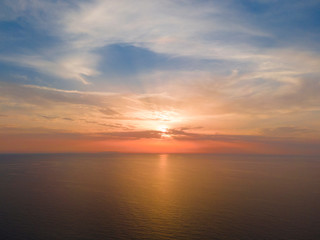 Obraz premium Orizzonte Sardo al tramonto - Italia 