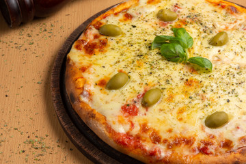 pizza de muzzarella