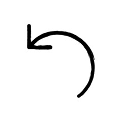 vector illustration hand drawn icon ofundo