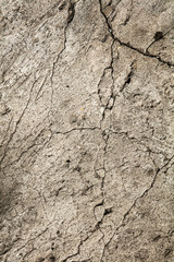 Vertical background textured of stone wall, copyspace ready for design, wallpaper, advertising. Surface of cement, house wall in close up, macro . Old-fashioned style, decorative.