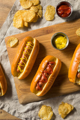 Healthy Homemade Turkey Hot Dogs