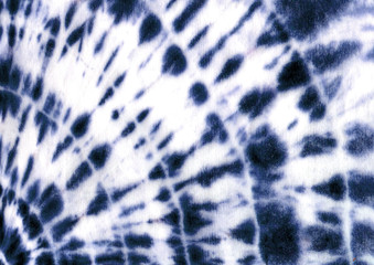 Tie dye circle shibori indigo blue navy white watercolour abstract background
