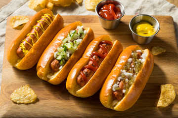 Healthy Homemade Turkey Hot Dogs