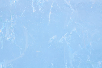 Blue ice texture. Close-up. Background.