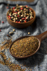 Raw Dry Organic Ground Peppercorns