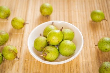 Melicoccus bijugatus - Mamoncillo delicious tropical fruit