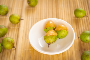 Melicoccus bijugatus - Mamoncillo delicious tropical fruit