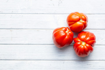 Red beefsteak tomatoes