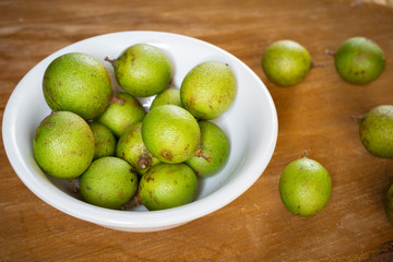 Melicoccus bijugatus - Mamoncillo delicious tropical fruit