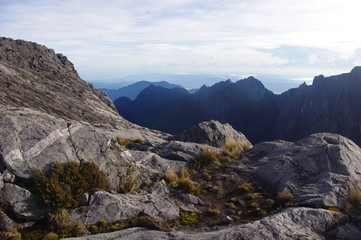 landscape in the mountains