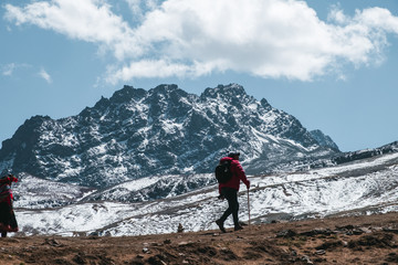Fototapeta premium レインボーマウンテン