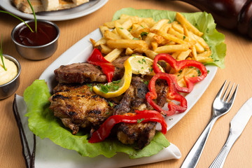 asado a la parrilla