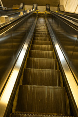 escalator in subway