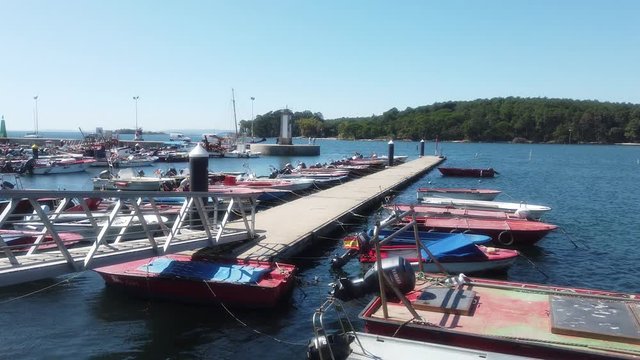 Galicia.  Coastal village of Carril in Villagarcia de Arousa. Spain
