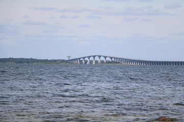 Öland Bridge between Kalmar and Öland Island, Sweden  © ClaraNila