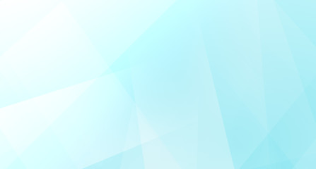 Abstract blue white and gray polygon triangle pattern gradient background. 3d render illustration.