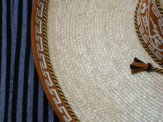 Sombrero charro de palma 3