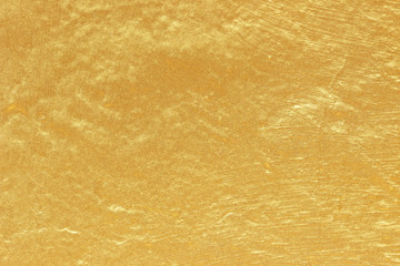 gold paint on concrete wall texture