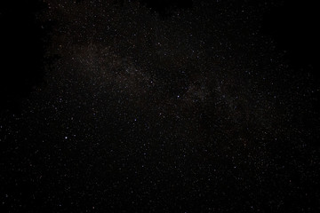 Star-filled night sky