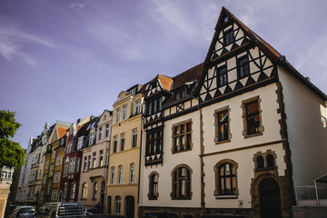 Fototapeta na wymiar Houses in Germany - Muenster