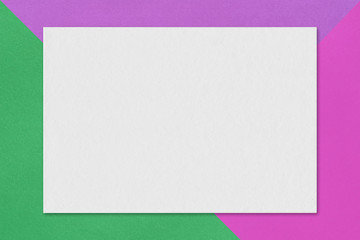 Blank color art paper with layer background.