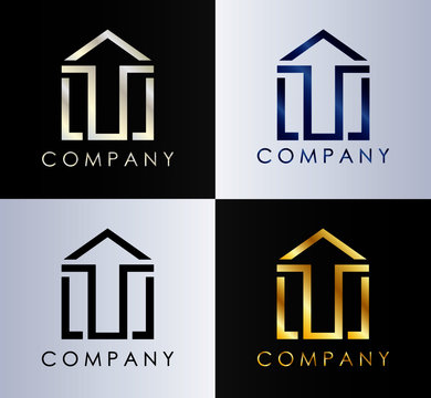 Dise&ntilde;os de logotipos millonarios de lujo para identidad de marca de moda, hotel, negocios y emprendimientos