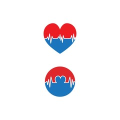 Art design health medical heartbeat pulse