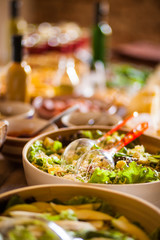 fresh and healthy salads