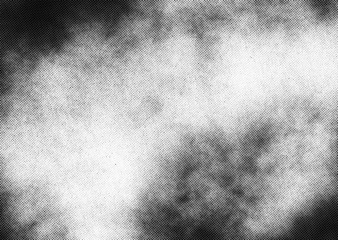 Subtle halftone vector texture overlay. Monochrome abstract splattered background.