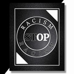 Stop racism poster design
