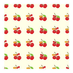 Seamless Pattern with Cherry as Object can be used for gift wrapping, fabric and much more.