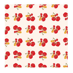 Seamless Pattern with Cherry as Object can be used for gift wrapping, fabric and much more.